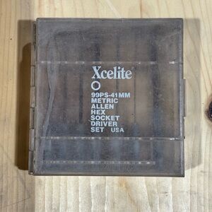 Xcelite Metric Allen Hex Socket Driver Set • Minus the Handle